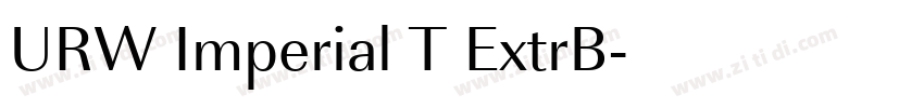 URW Imperial T ExtrB字体转换 URW Imperial T ExtrB字体转换